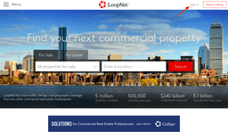 LoopNet Home page