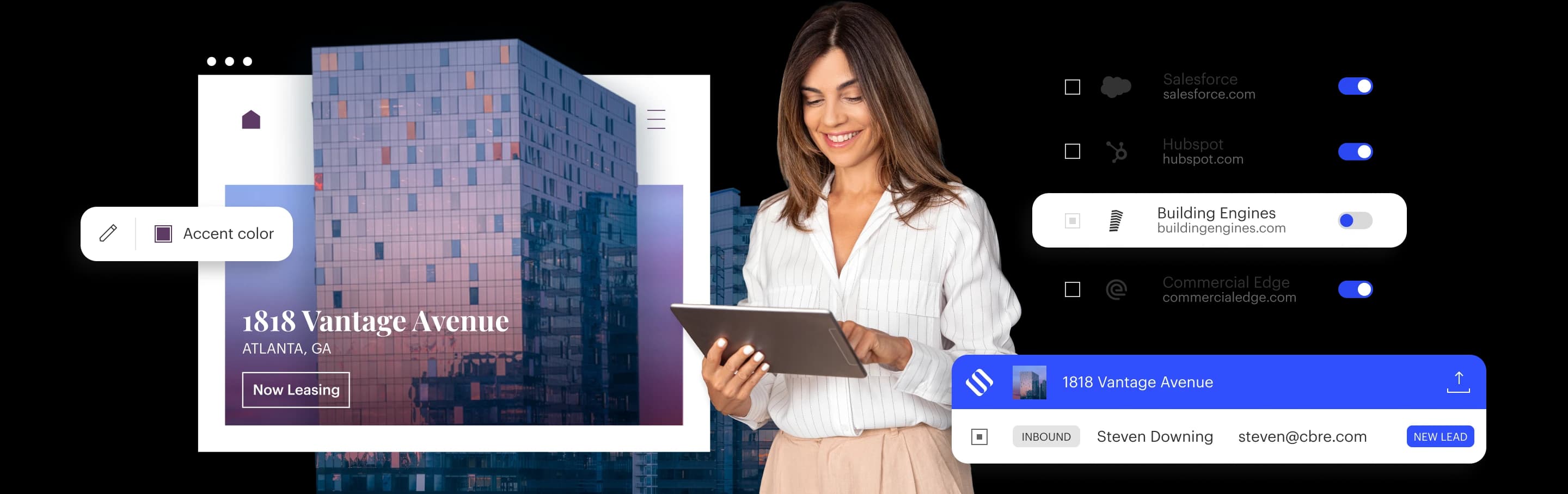 <span>The #1 CRE marketing platform</span></br>for high-performing teams