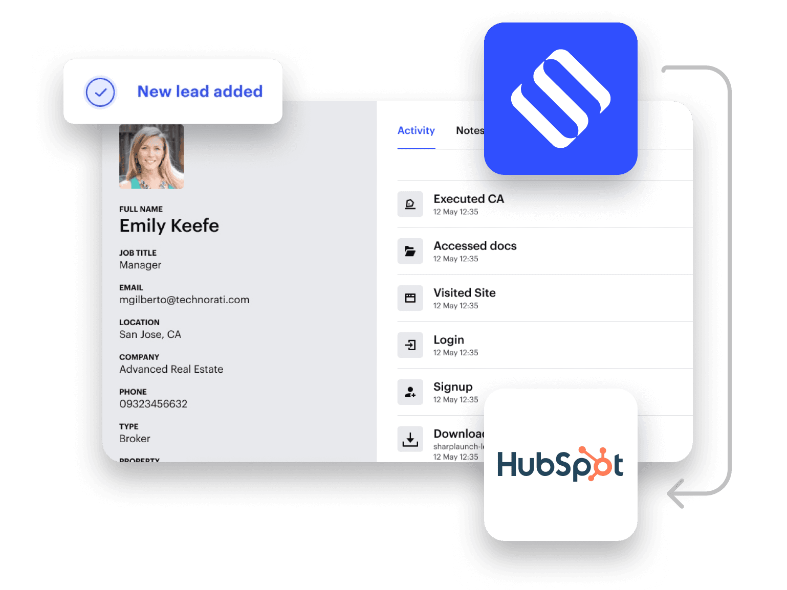 Push leads directly to HubSpot