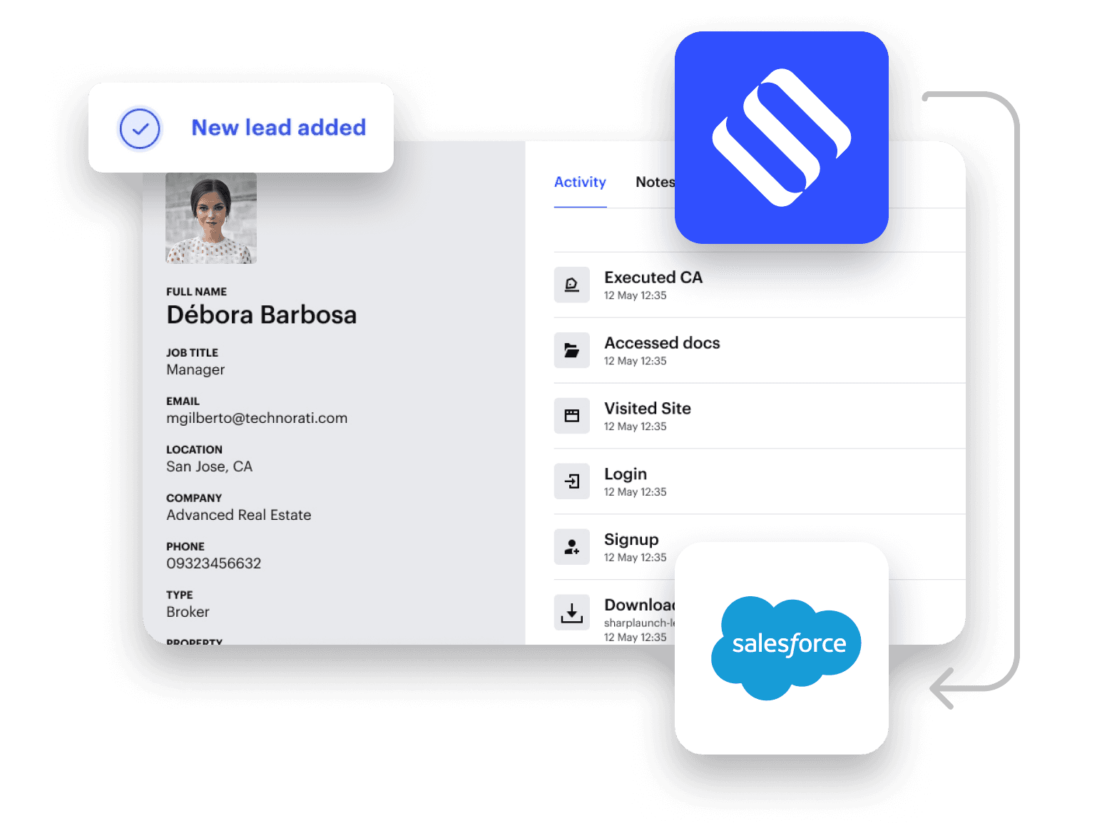Push leads directly to Salesforce